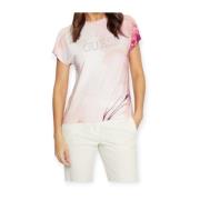 Viscose T-shirt Guess , Pink , Dames