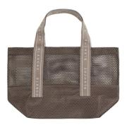 Veelzijdige Tote Logo Tas Blanche , Gray , Dames