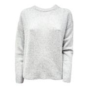 Gezellige Cashmere Silk Sweater Lisa Yang , Gray , Dames