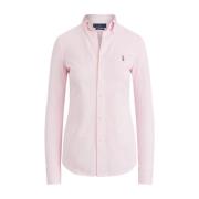 Heidi Skinny Lange Mouw Gebreide Top Polo Ralph Lauren , Pink , Dames