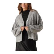 Hope Cardigan in antraciet Moss Copenhagen , Gray , Dames