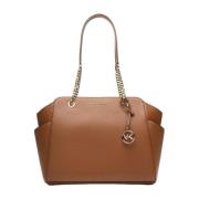 Schoudertas met TZ design Michael Kors , Brown , Dames