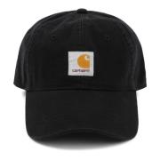 Zwarte Dunes Baseballpet Carhartt Wip , Black , Heren