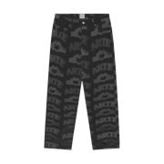 Broek met Hartenprint Arte Antwerp , Black , Heren