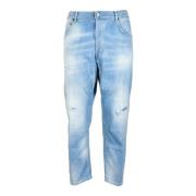 Chris Jeans met knoopsluiting Dondup , Blue , Heren