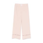 Shorts met geborduurd motief lichtroze Maison Labiche , Pink , Dames