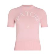 Roze Crew Neck Trui Patou , Pink , Dames