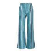 Kleurrijke Strepen Broek Maliparmi , Blue , Dames