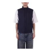 Blauwe Yachting Vest met Ritssluiting Paul & Shark , Blue , Heren