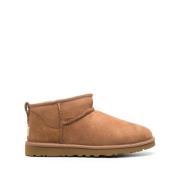 Kameelbruine Wol Slip-On Schoenen UGG , Brown , Heren