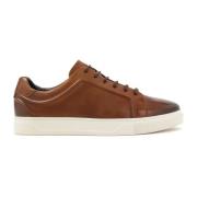 Bruine sneakers op een witte zool Kazar , Brown , Heren