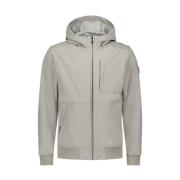 Capuchon Softshell Jas Airforce , Gray , Heren