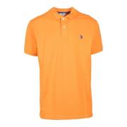 Klassieke Polo van Katoen U.s. Polo Assn. , Orange , Heren