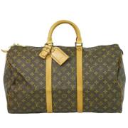 Pre-owned Canvas louis-vuitton-bags Louis Vuitton Vintage , Brown , Da...