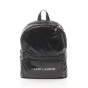 Pre-owned Nylon backpacks Yves Saint Laurent Vintage , Black , Heren