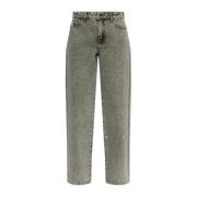 Jeans met applicatie Gestuz , Gray , Dames