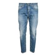 Dian Jeans met knoopsluiting Dondup , Blue , Heren