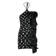 Damesjurk in Viscose Elastaan Pinko , Black , Dames