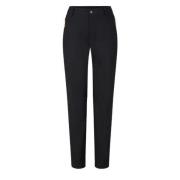 Zwarte Softshell Broek Bogner , Black , Dames