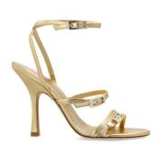 Sandalettes met hak Georgie Stuart Weitzman , Yellow , Dames