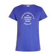 Gedrukt T-shirt voor Vrouwen Penn&Ink N.Y , Blue , Dames