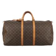 Pre-owned Canvas louis-vuitton-bags Louis Vuitton Vintage , Brown , Da...