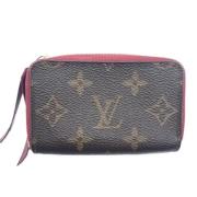 Pre-owned Canvas wallets Louis Vuitton Vintage , Brown , Dames