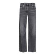 Denim Broek Brunello Cucinelli , Gray , Dames