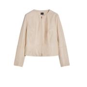 Leren jassen en Blazers Pennyblack , Beige , Dames