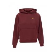 French Terry Oversized Hoodie New Balance , Red , Dames