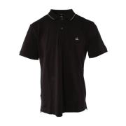 Slim Fit Polo in Zwart C.p. Company , Black , Heren