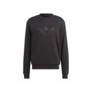 Mono Crew Sweatshirt Adidas Originals , Black , Heren