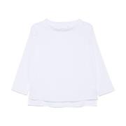 Witte Shirt met Lange Mouwen Xacus , White , Dames