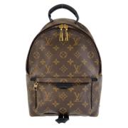 Pre-owned Canvas backpacks Louis Vuitton Vintage , Brown , Dames