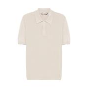 Beige Button-Up Sweater Canali , Beige , Heren