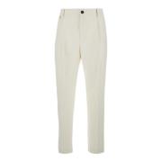 Witte katoenen broek met knoopsluiting Jacquemus , White , Heren