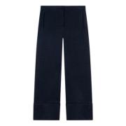 Navy Regular-fit Broek Dondup , Blue , Dames