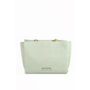 Rosemary Tote Tas met Ritssluiting Ermanno Scervino , Green , Dames