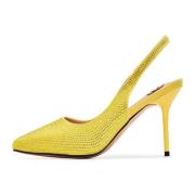 Hoge hakken pumps Harper - Geel Cesare Gaspari , Yellow , Dames