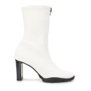 Enkellaarzen 690812W4Se0 Alexander McQueen , White , Dames