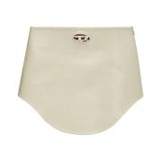 Beige Oval Logo Rok Diesel , Gray , Dames