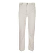 Elegante Lange Broek Max Mara , Beige , Dames