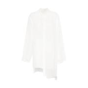 Witte Klassieke Kraag Lange Mouw Shirt Yohji Yamamoto , White , Heren