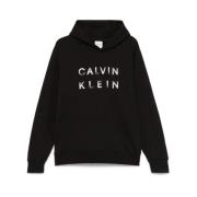 Zwarte Sweatshirt K10K114261 Calvin Klein , Black , Heren