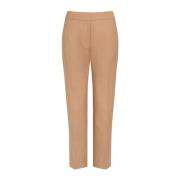 Beige Broek met Verborgen Voorsluiting Patou , Brown , Dames