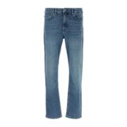 Stretch Denim Jeans Boss , Blue , Heren