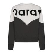 Tweekleurige crew neck sweatshirt Isabel Marant Étoile , Multicolor , ...