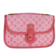 Pre-owned Canvas pouches Louis Vuitton Vintage , Pink , Dames