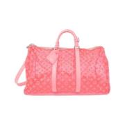 Pre-owned Fabric louis-vuitton-bags Louis Vuitton Vintage , Pink , Dam...