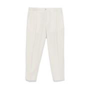 Beige Broek met Elastische Tailleband Briglia , Beige , Heren